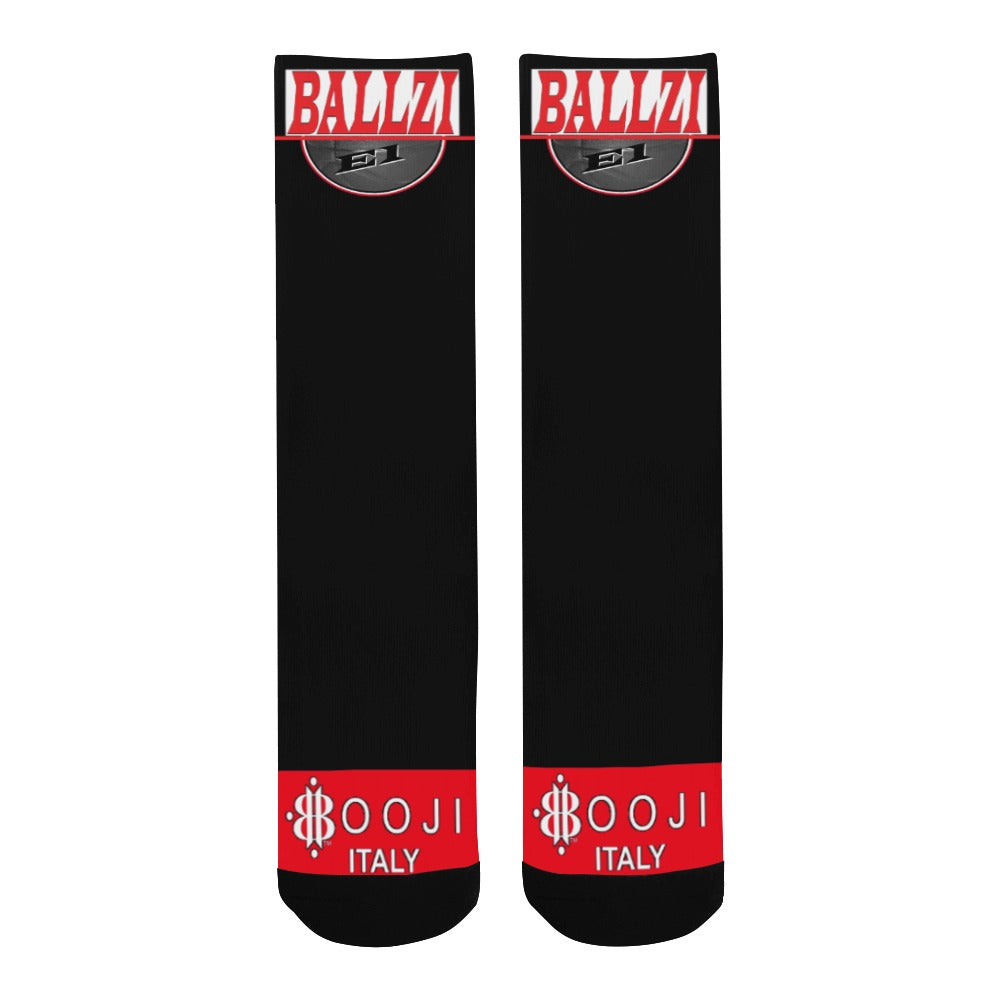 BOOJI ITALY BALLZI E1 COLLECTION MEN'S CREW SOCKS