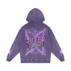BOOJI ITALY SUPER POSITION COLLECTION SNOW WASHED COTTON HOODIE