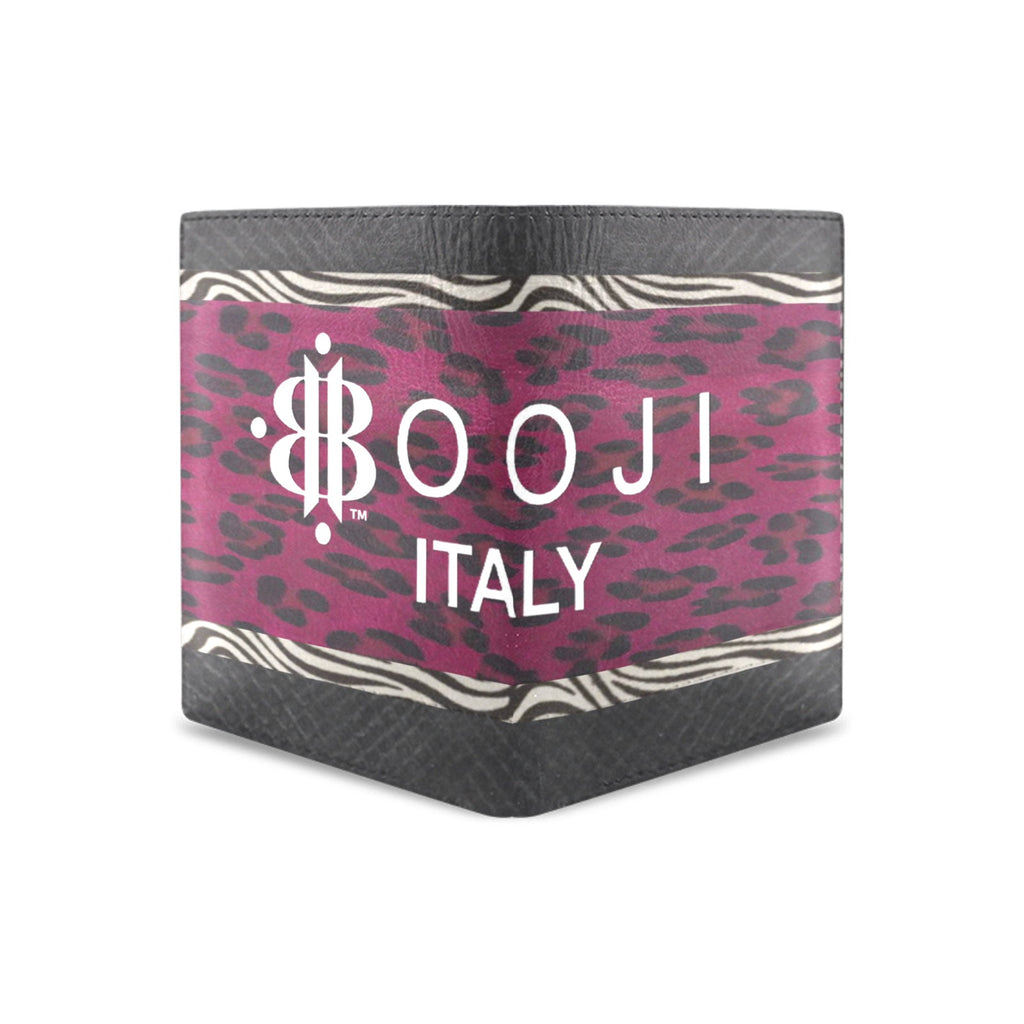 BOOJI ITALY WILD INFLUENCE COLLECTION MEN'S LEATHER WALLET