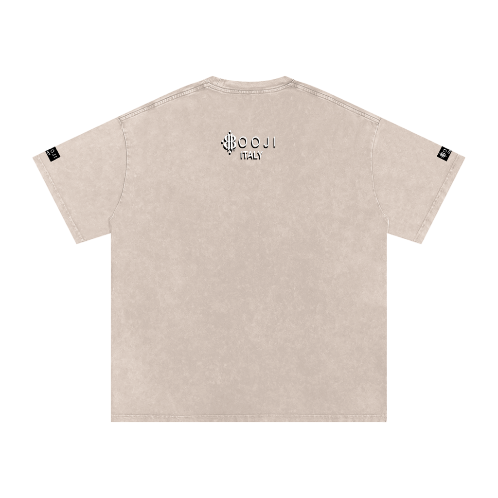 BOOJI ITALY RICH SINNERS SNOW WASHED T-SHIRT