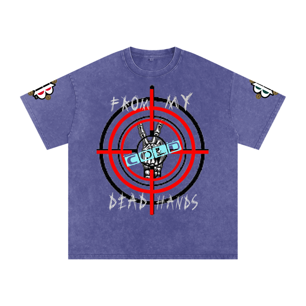 BOOJI ITALY "CLICK BANG COLLECTION" SNOW WASHED T-SHIRT