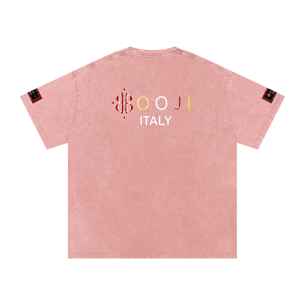 BOOJI ITALY ESCI'S COLLECTION SNOW WASHED T-SHIRT