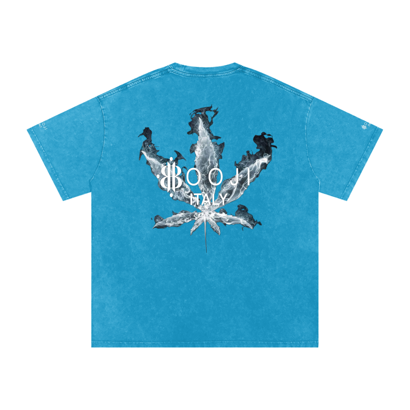 BOOJI ITALY "SMOKES COLLECTION" SNOW WASHED T-SHIRT