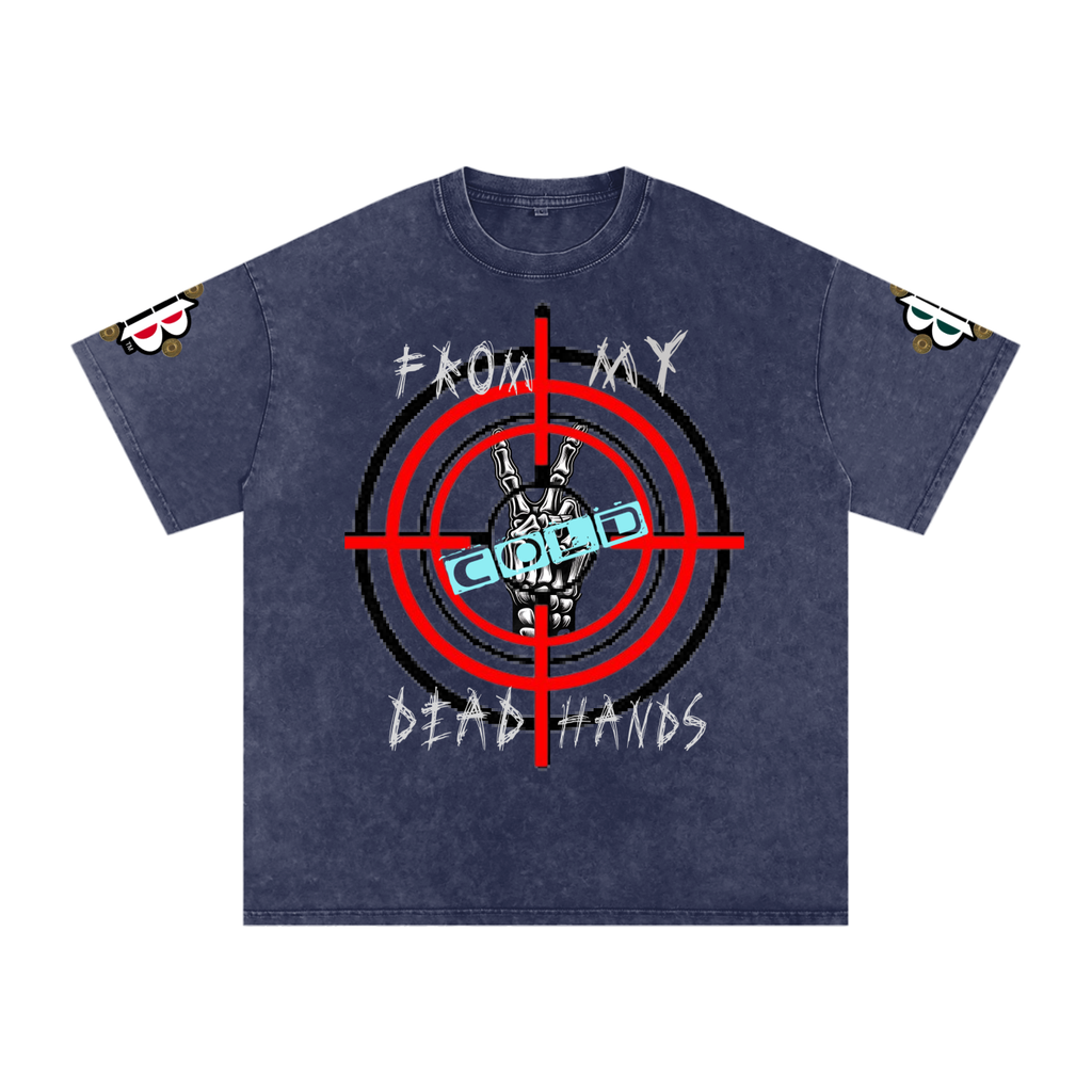 BOOJI ITALY "CLICK BANG COLLECTION" SNOW WASHED T-SHIRT