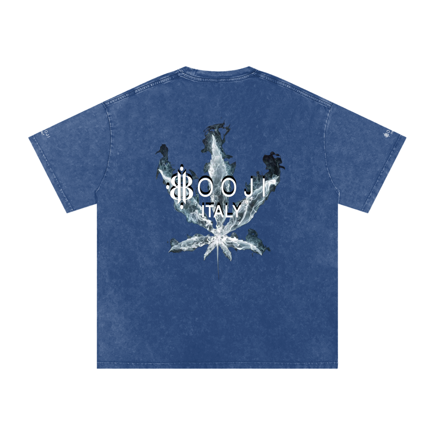 BOOJI ITALY SMOKES COLLECTION SNOW WASHED T-SHIRT