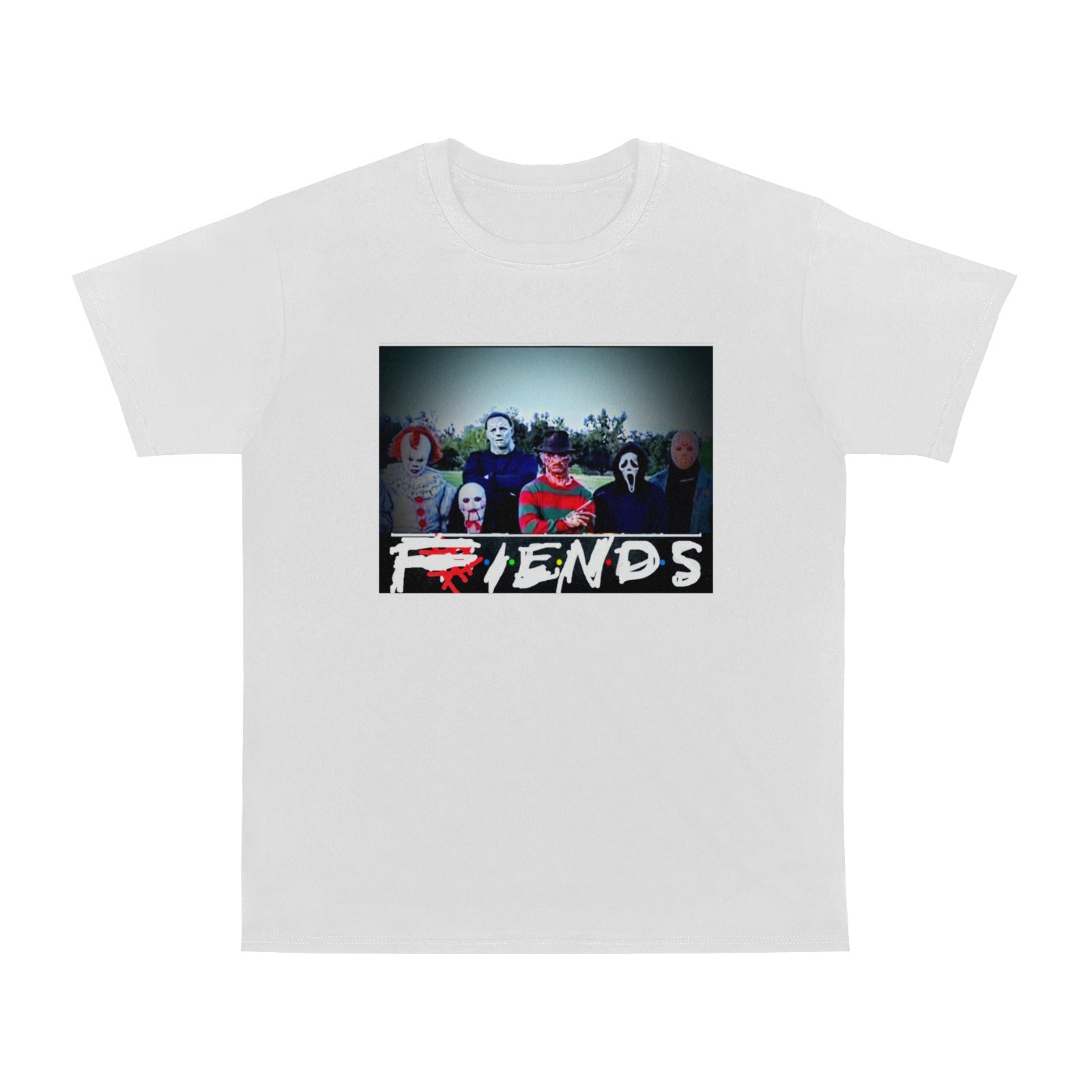 FIENDS TEE Classic Men's T-shirt (USA Size) (Model T02)