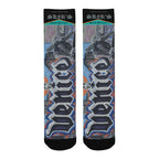 BOOJI ITALY SK8R'S COLLECTION VENICE MEN'S BLACK SOCKS
