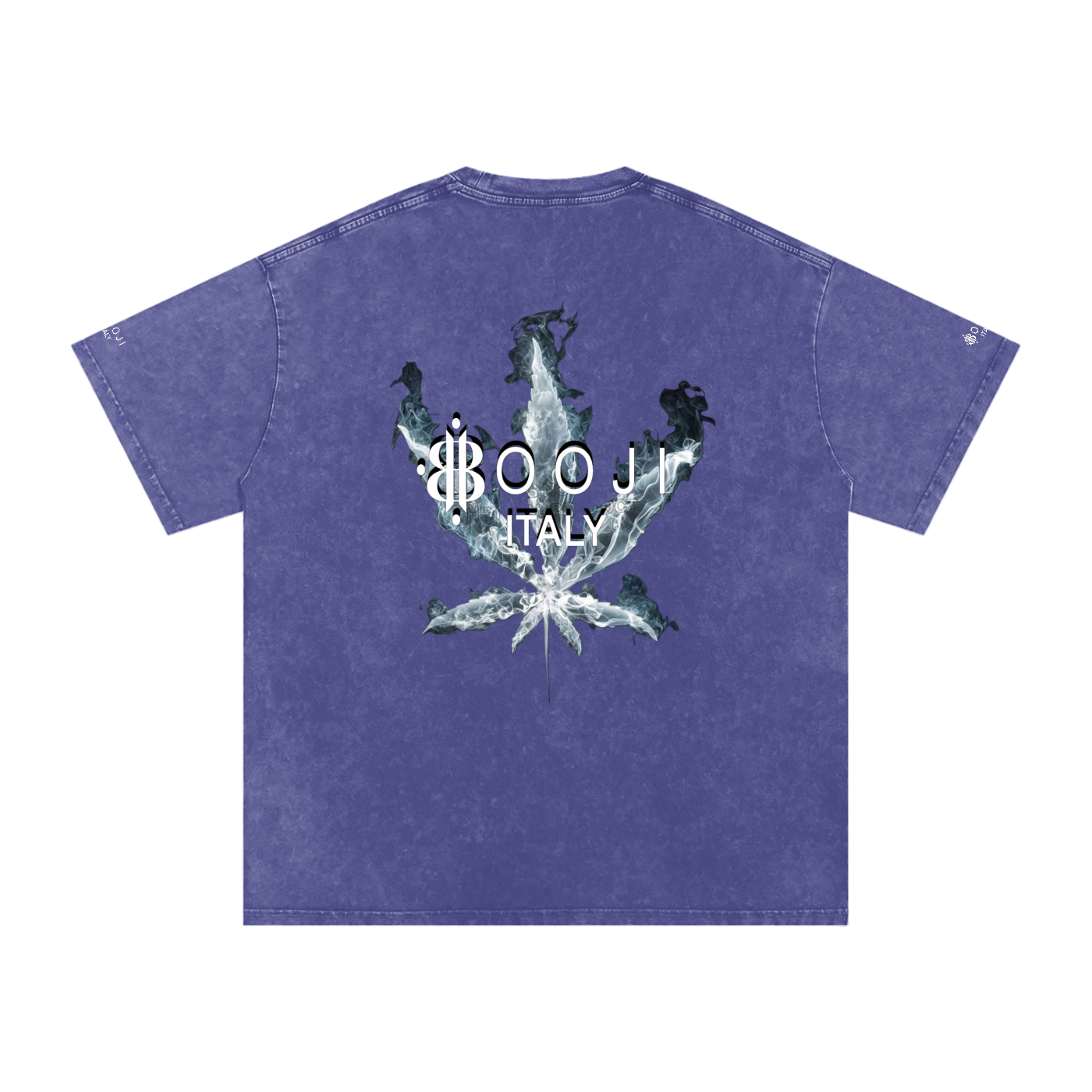 BOOJI ITALY SMOKES COLLECTION SNOW WASHED T-SHIRT