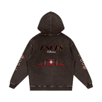 BOOJI ITALY ESCI'S COLLECTION  SNOW WASHED HOODIE