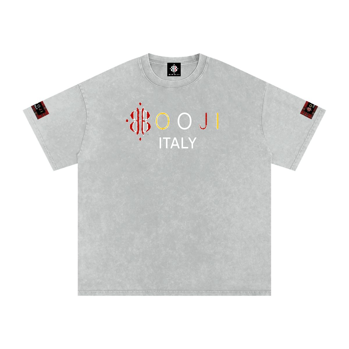 BOOJI ITALY ESCI'S COLLECTION SNOW WASHED T-SHIRT