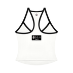 BOOJI ITALY 4 EVER $ LOGO WOMEN'S COLOR BLOCK YOGA TANK TOP