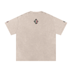 BOOJI ITALY 7 STARS 4 EVER $ LOGO SNOW WASHED T-SHIRT