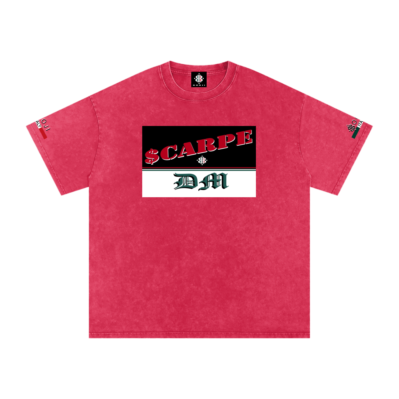 BOOJI ITALY SCARPE DM COLLECTION SNOW WASHED T-SHIRT