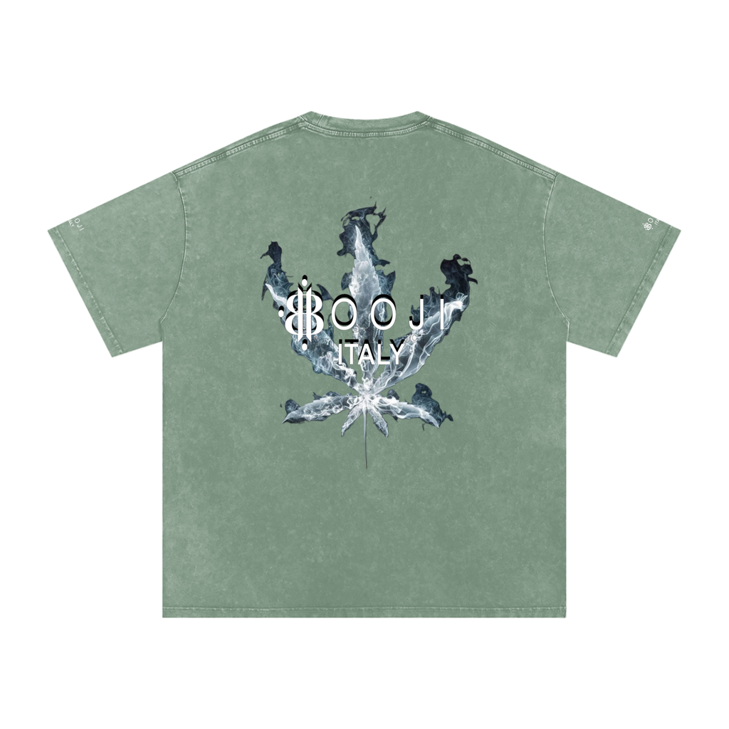 BOOJI ITALY SMOKES COLLECTION SNOW WASHED T-SHIRT
