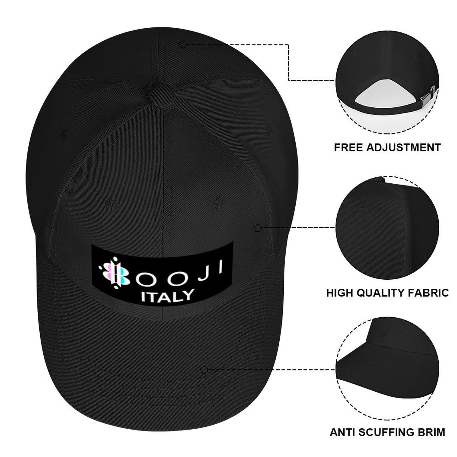 BOOJI INVERTED LOGO Baseball Cap