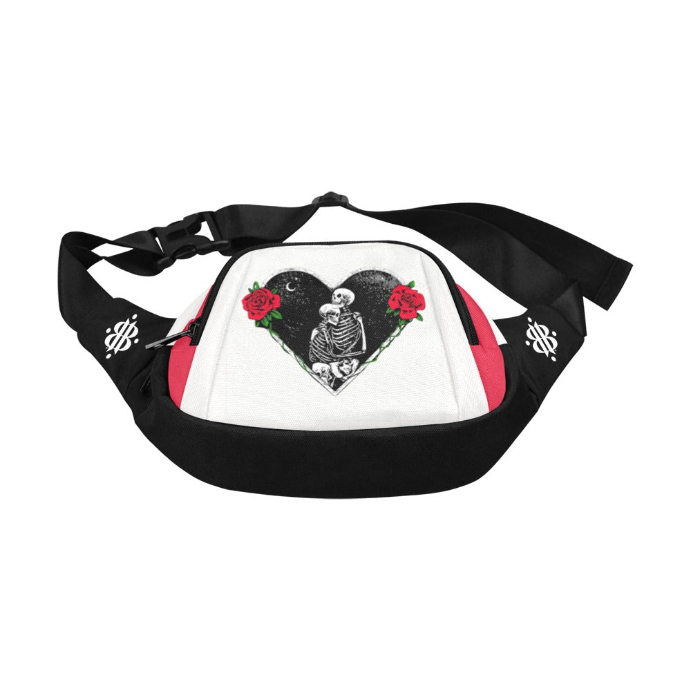 BOOJI ITALY DXXD IN LOVE COLLECTION BLACK WAIST BAG