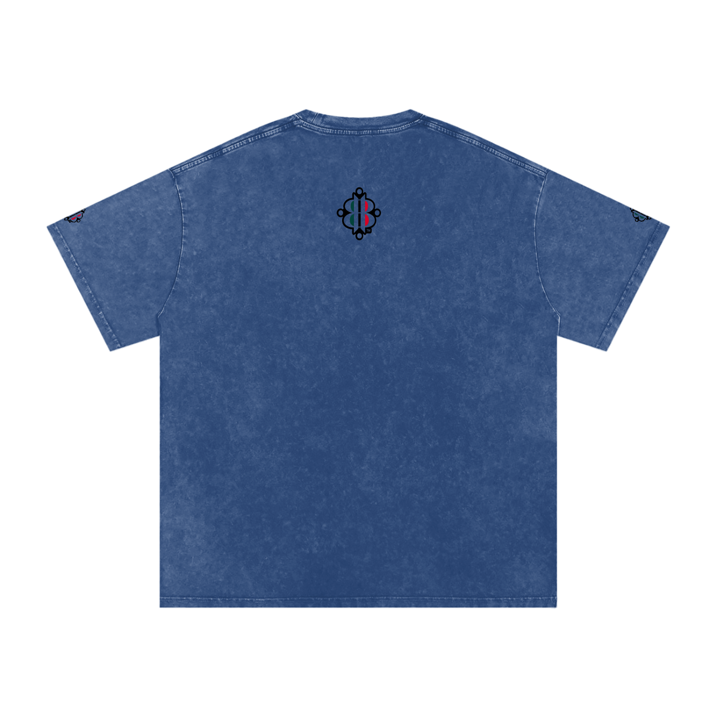 BOOJI ITALY 7 STARS 4 EVER $ LOGO SNOW WASHED T-SHIRT