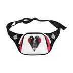 BOOJI ITALY DXXD IN LOVE COLLECTION BLACK WAIST BAG