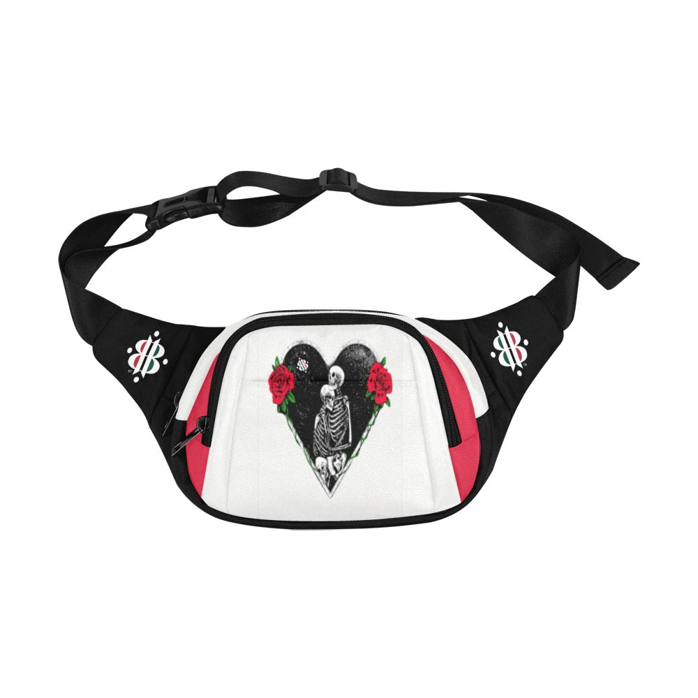BOOJI ITALY DXXD IN LOVE COLLECTION BLACK WAIST BAG