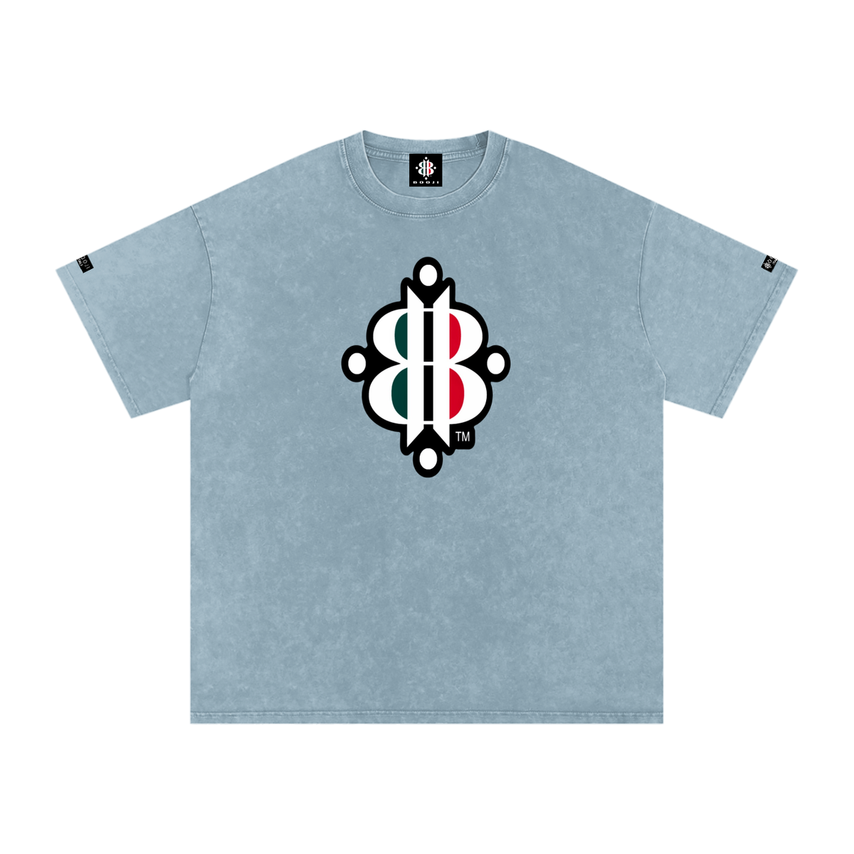 BOOJI ITALY FLY DENIM MFR. COLLECTION SNOW WASHED T-SHIRT