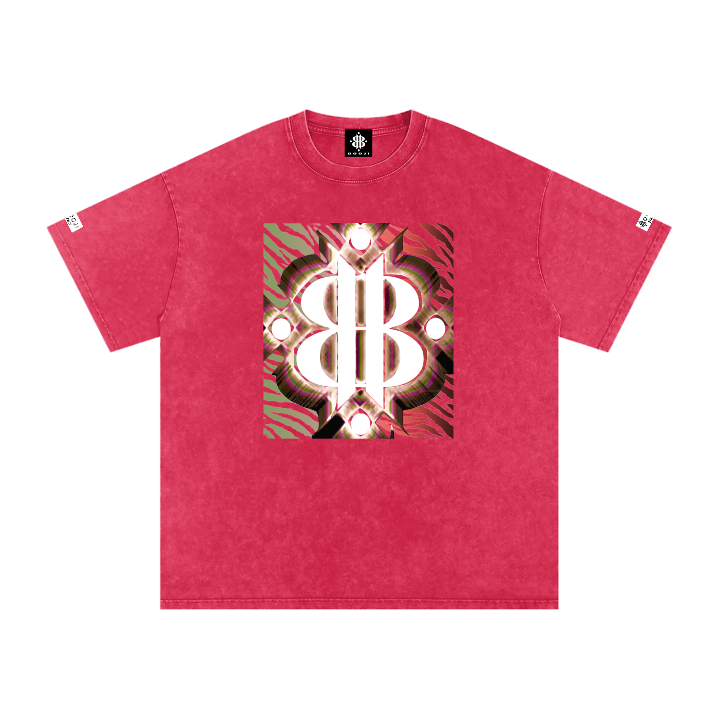 BOOI ITALY WILD INFLUENCE KNIFED SNOW WASHED T-SHIRT