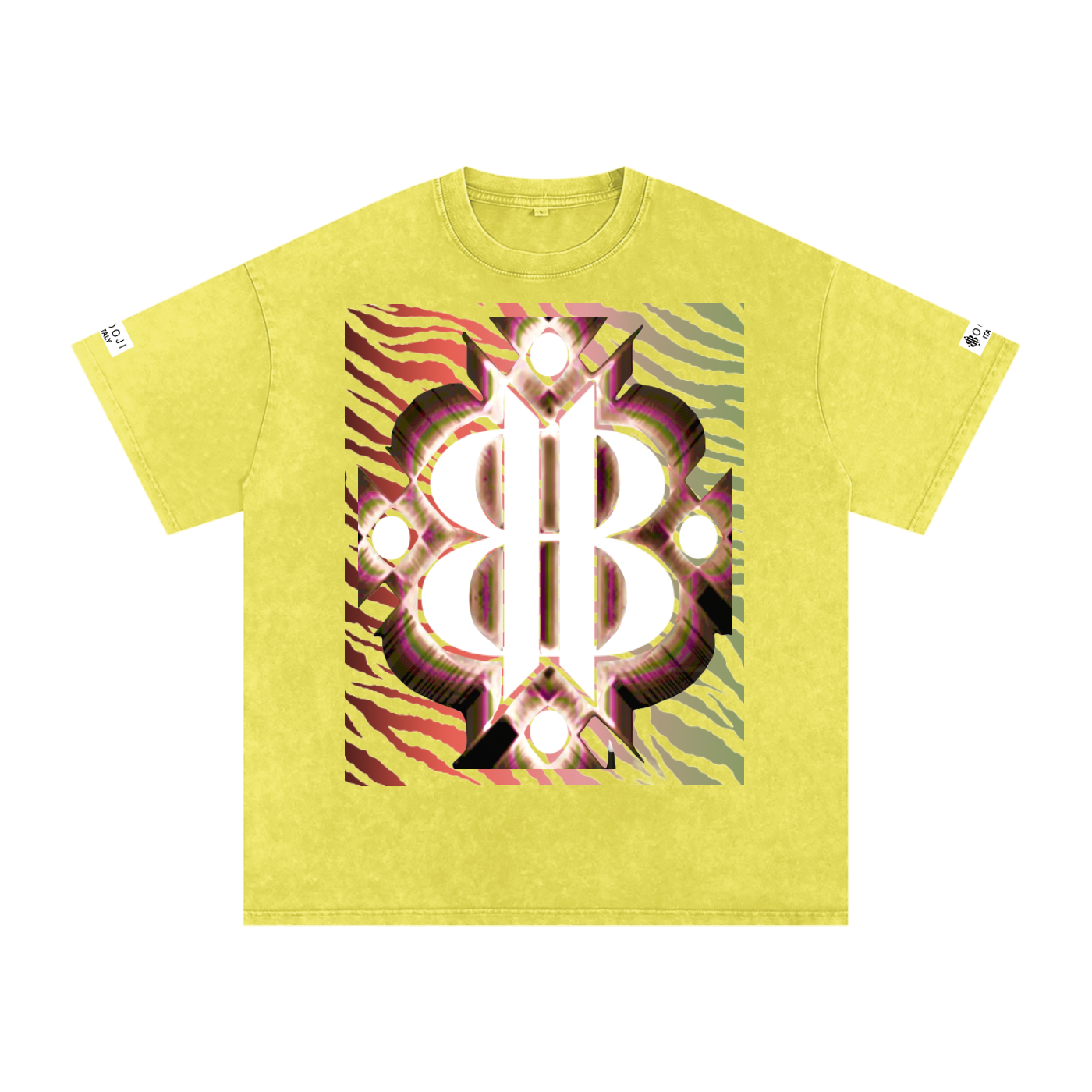 BOOJI ITALY WILD INFLUENCE KNIFE SNOW WASHED T-SHIRT