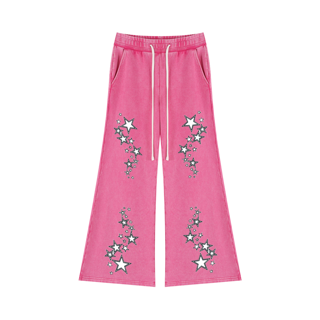 BOOJI ITALY BADDY COLLECTION MATCHING 2 PIECE SWEATSUIT FLARED LEG  SWEATPANTS