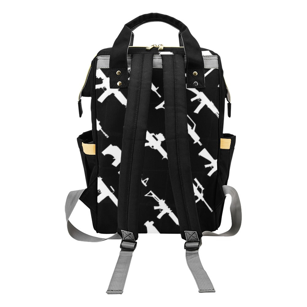 BOOJI ITALY "CLICK BANG COLLECTION" BLACK LUXURY BACKPACK