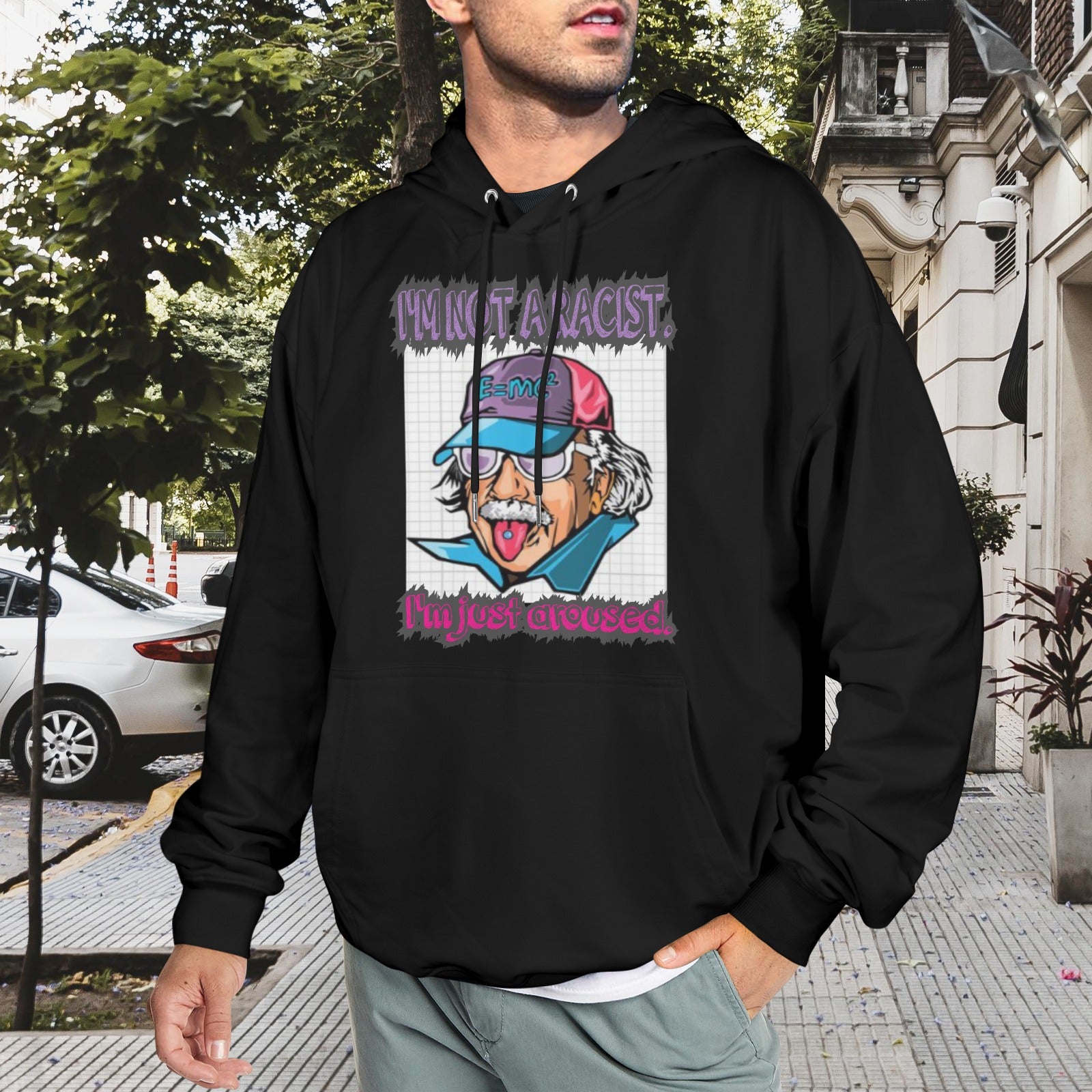 Just Aroused Personalized Men's Hoodie(Model H03) | Ships from USA