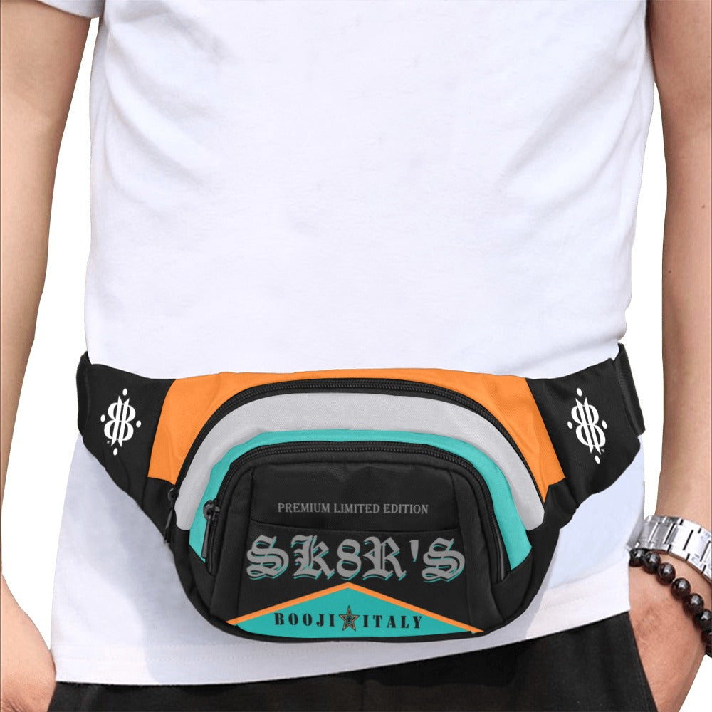 BOOJI ITALY SK8R'S COLLECTION CANVAS WAIST BAG