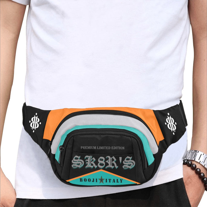 BOOJI ITALY SK8R'S COLLECTION CANVAS WAIST BAG