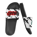 BOOJI ITALY CLICK BANG COLLECTION MEN'S BLACK SOLE SLIDES