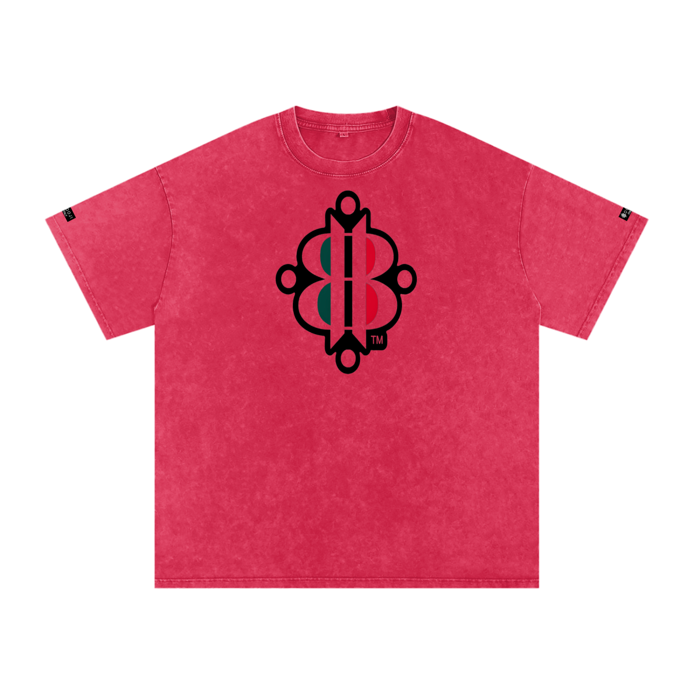 BOOJI ITALY "FLY DENIM MFR." SNOW WASHED T-SHIRT