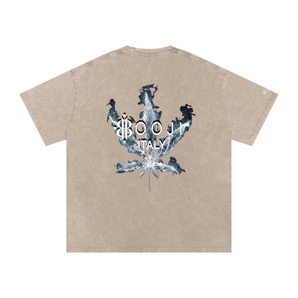 BOOJI ITALY SMOKES COLLECTION SNOW WASHED T-SHIRT
