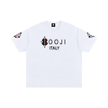 BOOJI ITALY CLICK BANG COLLECTION WHITE COTTON T-SHIRT