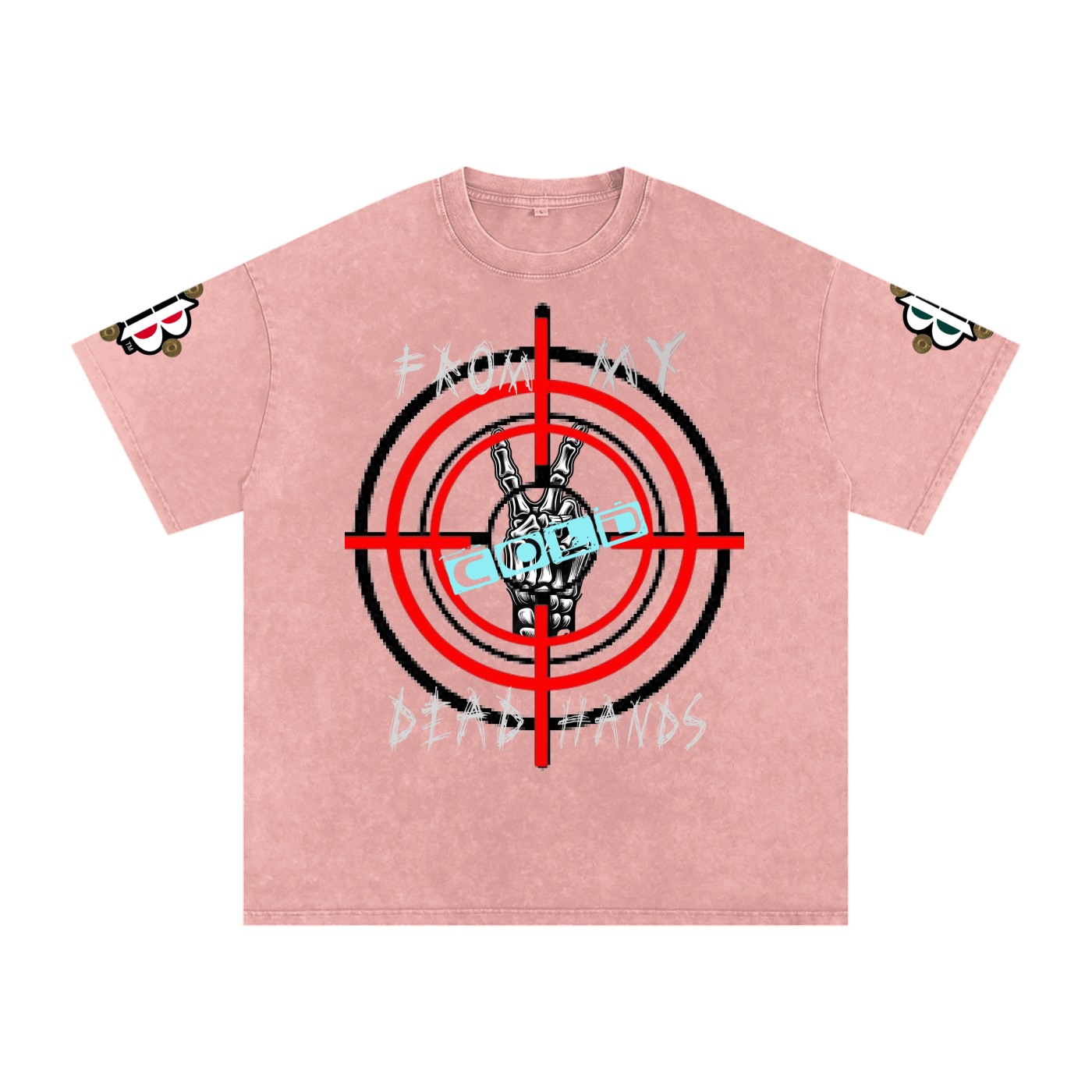 BOOJI ITALY "CLICK BANG COLLECTION" SNOW WASHED T-SHIRT