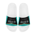 BOOJI ITALY SK8R'S COLLECTION WOMEN'S WHITE SOLE SLIDES