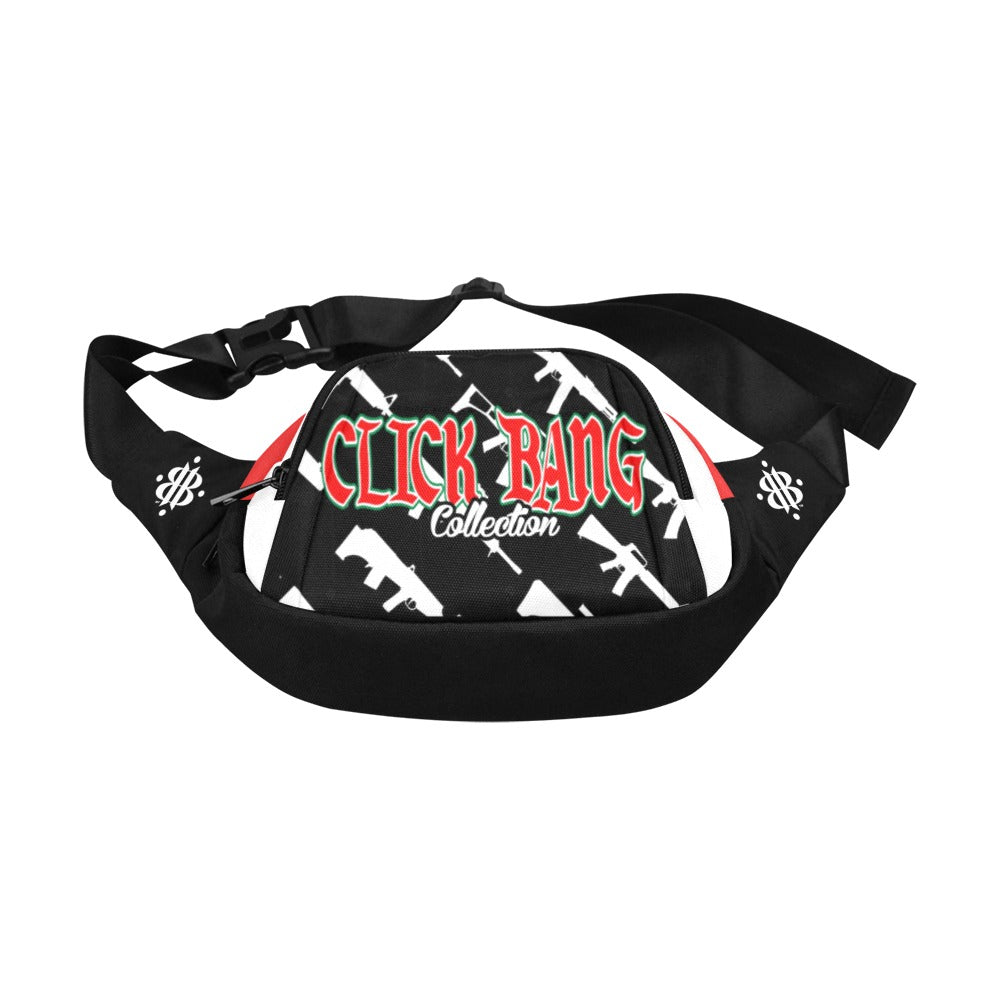 BOOJI ITALY CLICK BANG COLLECTION BLACK WAIST BAG