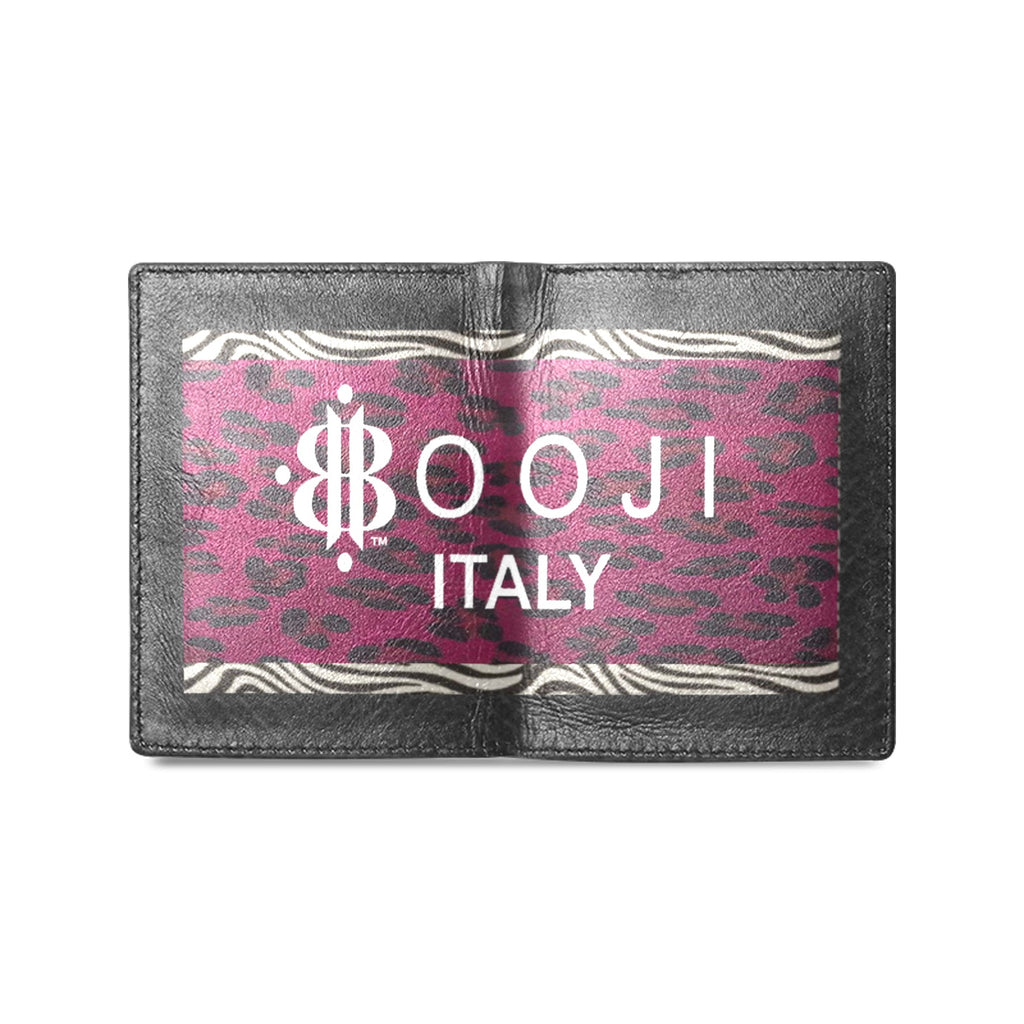 BOOJI ITALY WILD INFLUENCE COLLECTION MEN'S LEATHER WALLET
