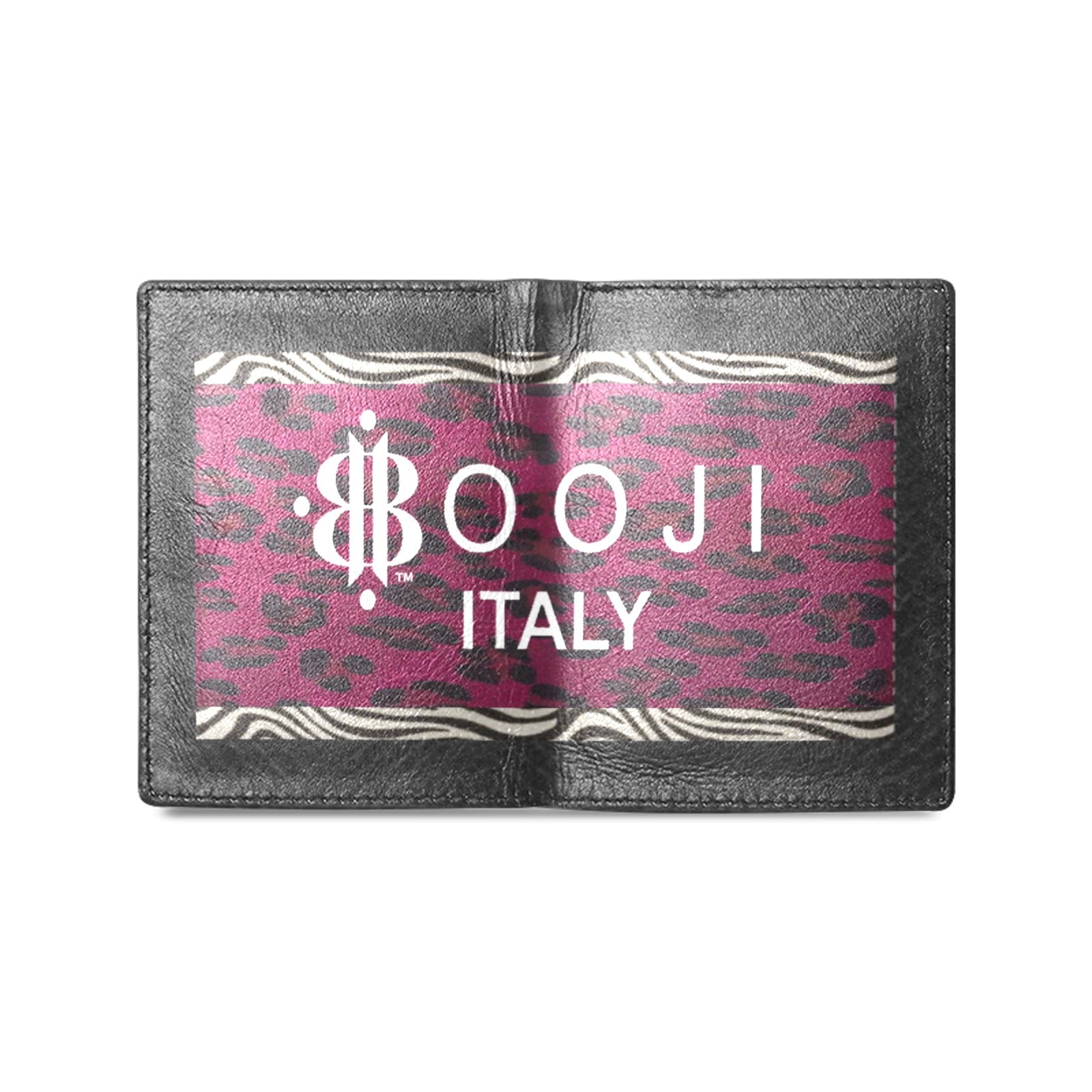 BOOJI ITALY WILD INFLUENCE COLLECTION MEN'S LEATHER WALLET