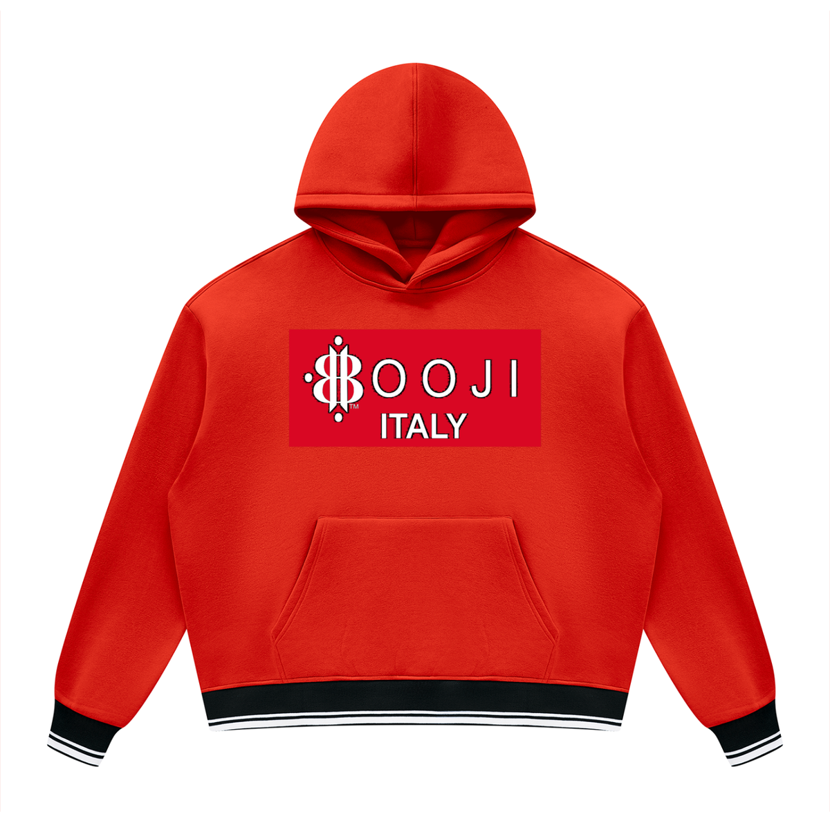 BOOJI ITALY BALLZI E1 COLLECTION COLOR BLOCK FLEECE HOODIE