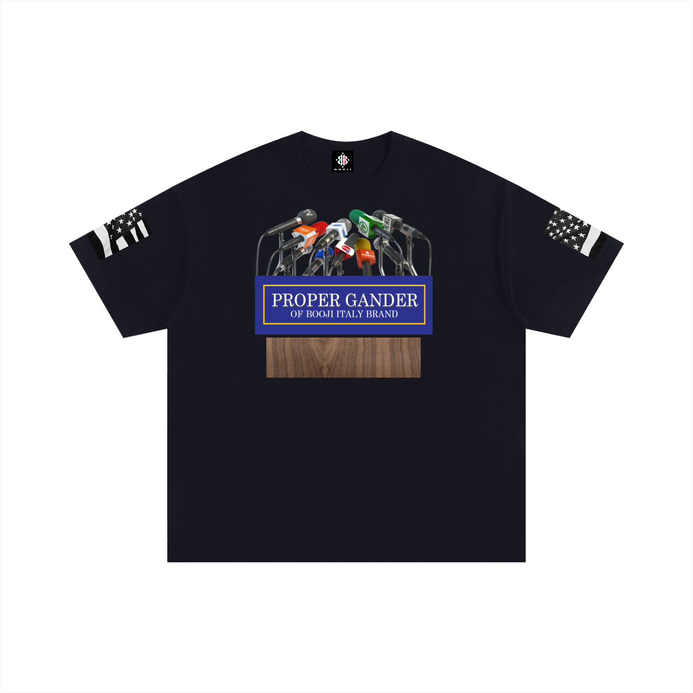 BOOJI ITALY PROPER GANDER PODIUM COTTON T-SHIRT