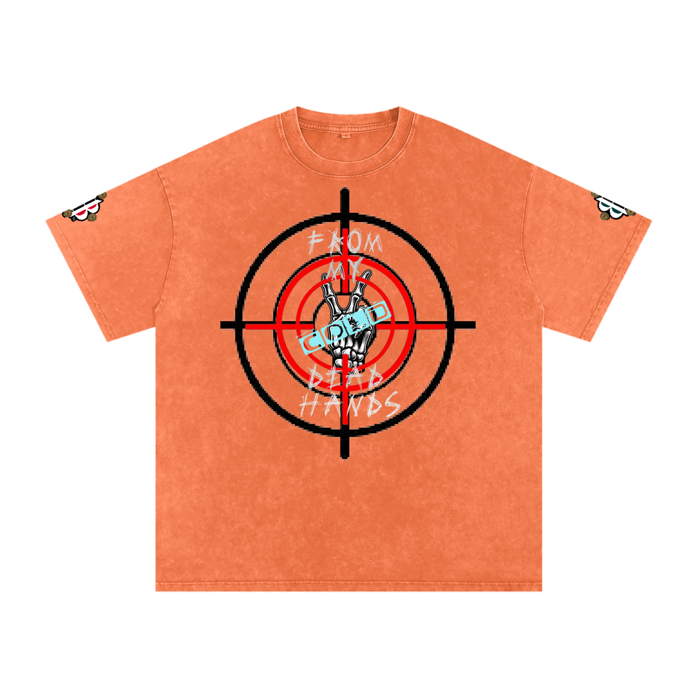 BOOJI ITALY CLICK BANG COLLECTION MENS SNOW WASHED T-SHIRT