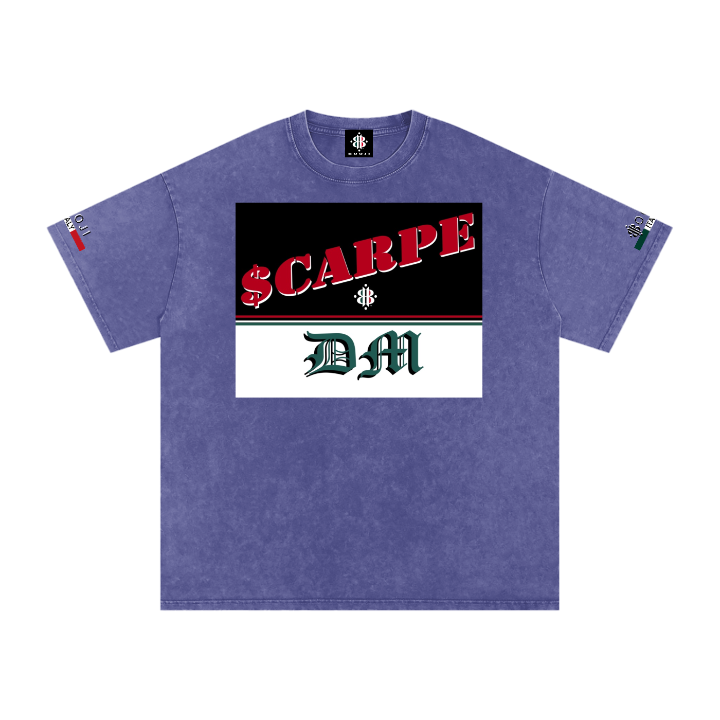 BOOJI ITALY SCARPE DM COLLECTION SNOW WASHED T-SHIRT