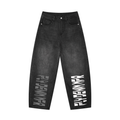 BOOJI ITALY "FLY DENIM MFR." SUNFADE VINTAGE WASH JEANS