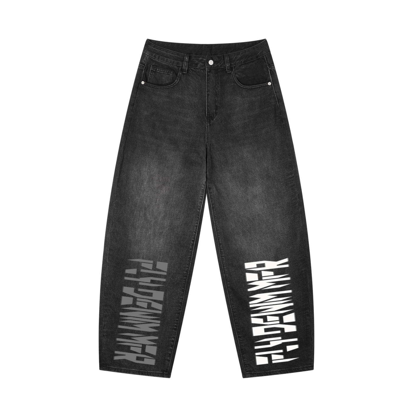 BOOJI ITALY "FLY DENIM MFR." SUNFADE VINTAGE WASH JEANS