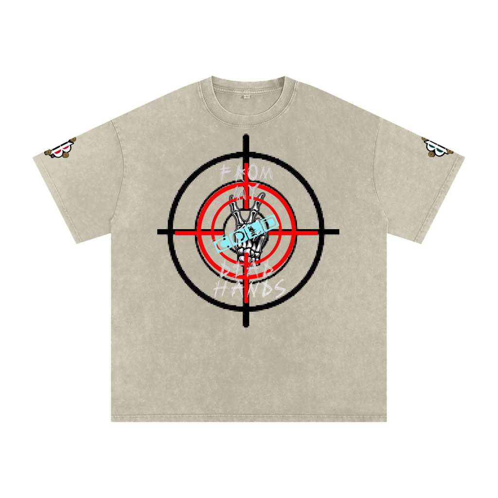BOOJI ITALY CLICK BANG COLLECTION MENS SNOW WASHED T-SHIRT