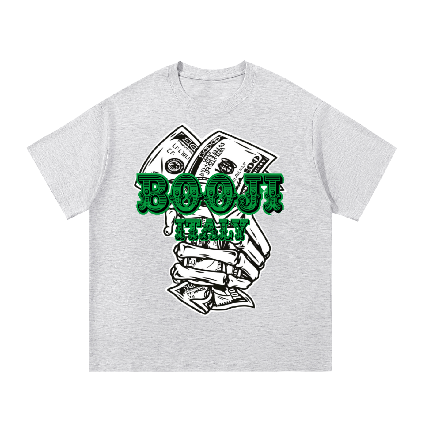 BOOJI ITALY "SUPER POSITION" THICK COTTON T-SHIRT