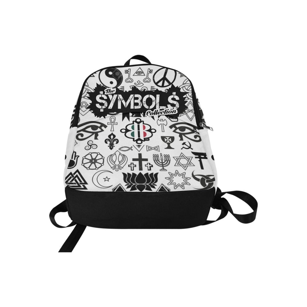 BOOJI ITALY "SYMBOLS COLLECTION" WHITE CASUAL BACKPACK