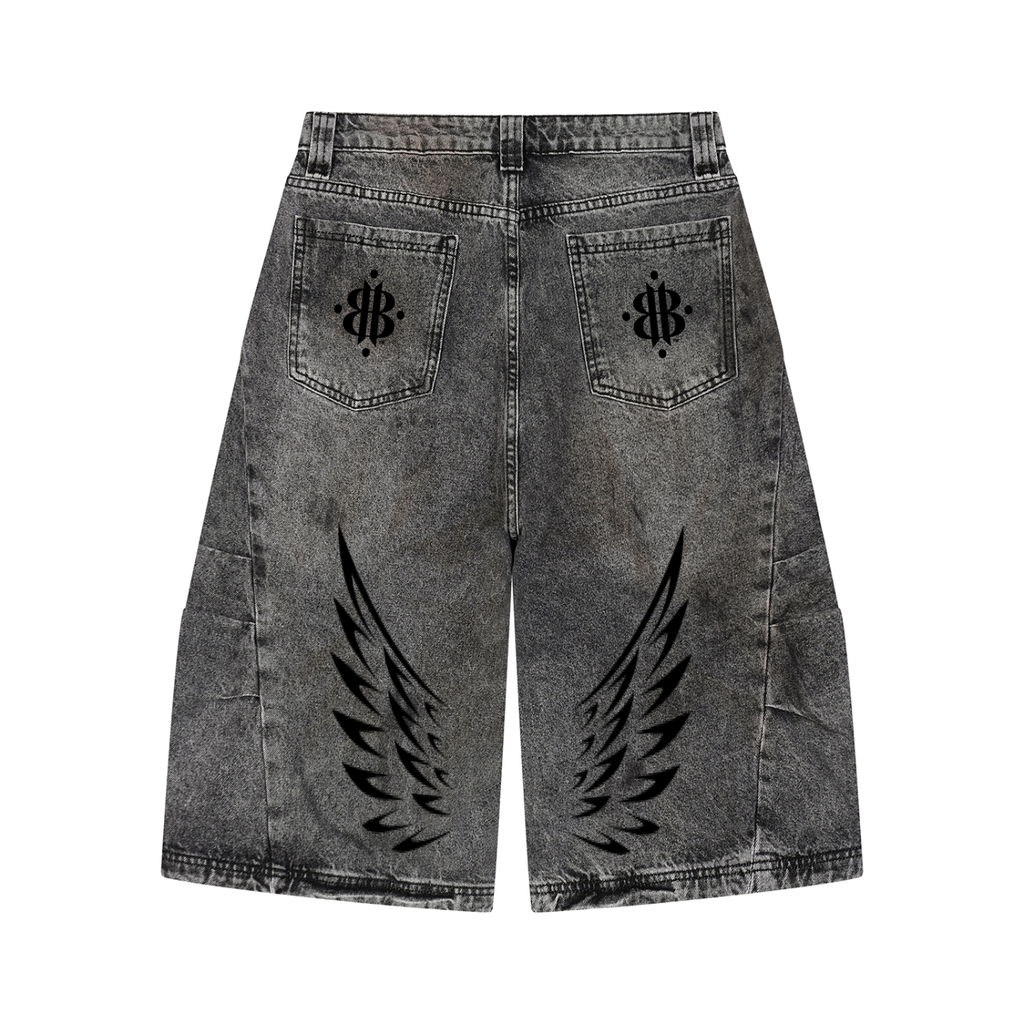 BOOJI ITALY FLY DENIM MFR. COLLECTION MEN'S VINTAGE WASHED JORTS
